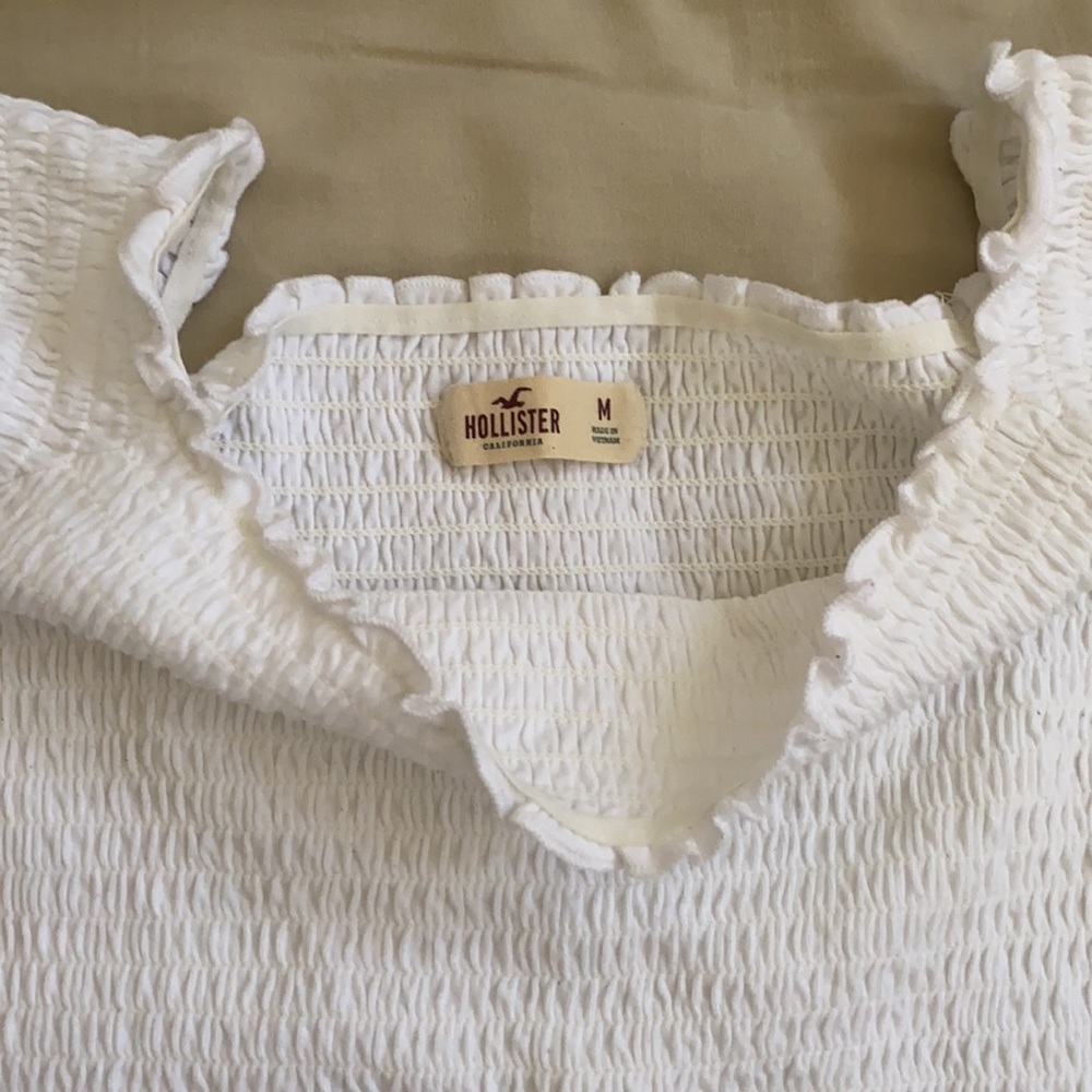 Off Shoulder Ribbed Top - Picture 2 of 2